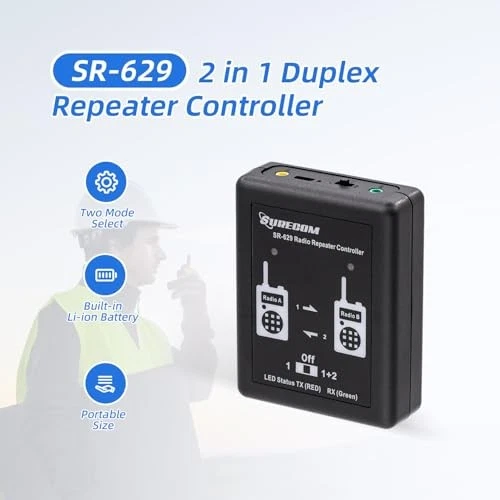 Surecom Mcbazel SR-629 2 in 1 Duplex Cross Band Radio Repeater Controller with - Image 3 of 4