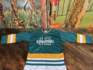 VINTAGE SPALDING ATHLETIC APPAREL HOCKEY JERSEY NHL RETRO SPORTS MEMORABILIA #12