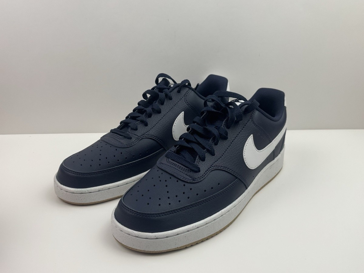 Nike Court Vision Lo Sneakers Men\'s Size 10 Obsidian/Summit White FZ5547-400 Nike Court Vision Low Sneakers Men main image 3