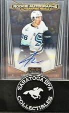 2024-25 OPC Platinum Rookie Autographs Logan Morrison Seattle Kraken #R-LM