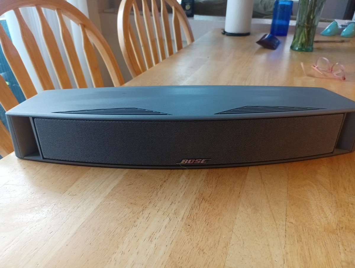 Bose VCS-10 Center Channel Speaker Silver Gray - Working, Good