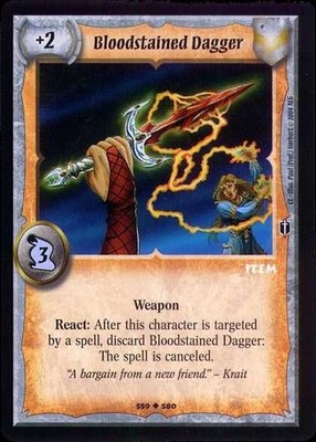 Bloodstained Dagger - Item - Warlord Saga of the Storm