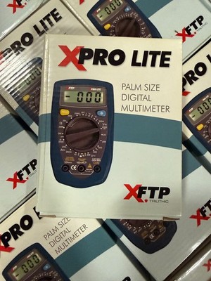 Lot of 2 Digital Multimeters LCD Palm Size DC/AC Ohm Current Resistance