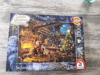 Schmidt Puzzle,  Der Weihnachtsmann und seine Wichtel Puzzle - 1000 Teile Neu 