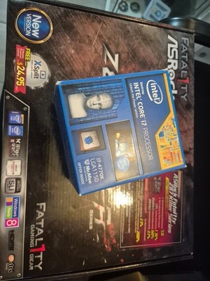 Asrock Fatality Z87 Killer + Intel Core i7 4770K LGA 1150