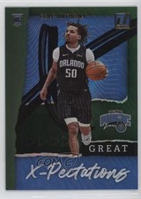 2020-21 Panini Donruss Great X-Pectations Green Flood Cole Anthony #15 0co5