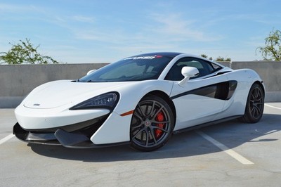 Mclaren 570s weiß 16 A1-A4 Super Car Poster Garage Höhle Auto Hyper Sports High