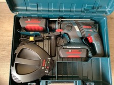 Bosch GBH 36 V-EC Compact Drill Two Batteries Charger And Case