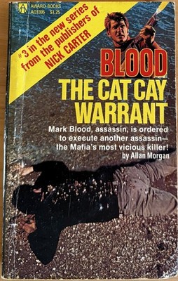 Blood - Cat Cay Warrant by Allan Morgan vintage action paperback