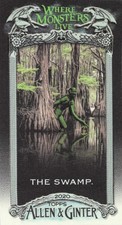 The Swamp - 2020 Topps Allen & Ginter Mini Where Monsters Live #MWML-7