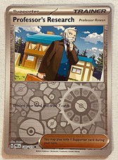 2025 Pokemon Prismatic Evolutions Professor’s Research 124/131 Reverse Holo 