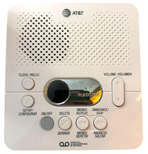 AT T 1740 Digital Answering Machine System 60 Minutes Recording Time/Date Stamp