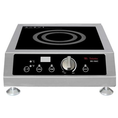 Sunpentown SR-18ACB 1800W Commercial Induction Range Countertop