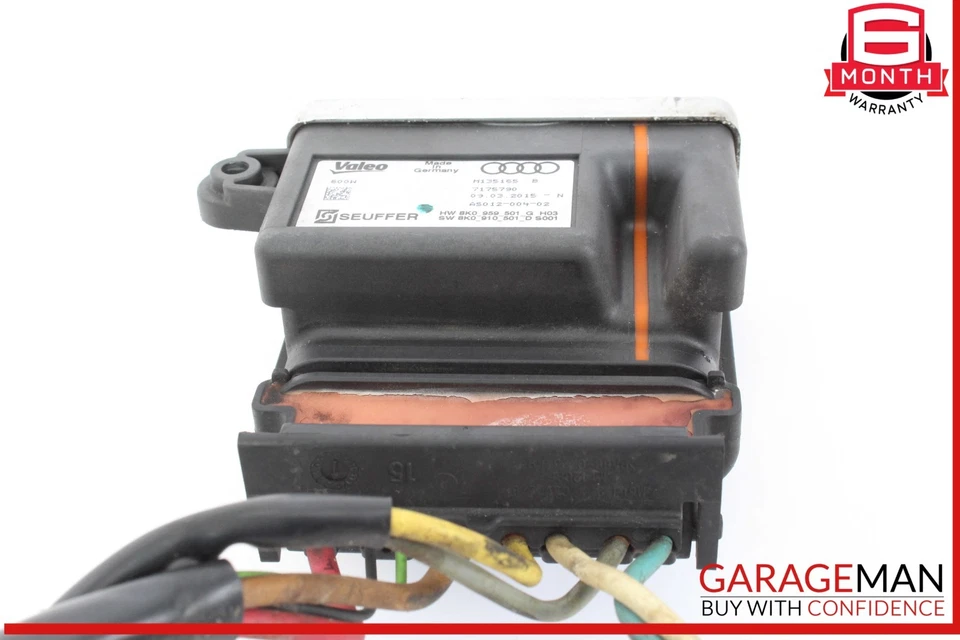 Unidad de módulo de control del ventilador de refrigeración del motor Audi Q5 13-17 8K0959501G OEM Foto 2 de 4