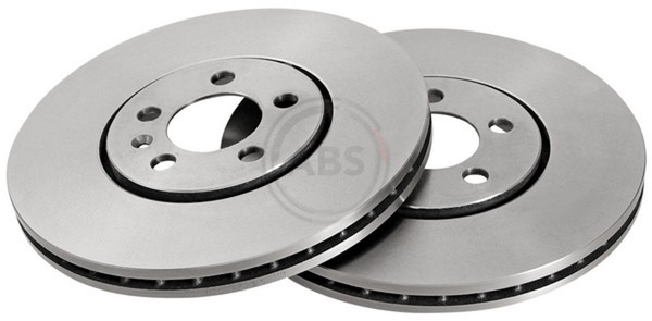 2X Bremsscheibe A.B.S. 16265 FüR Vw 1H2 3A2 Passat 3A5 Vento 1H5 35I 1H1 Golf 3-image
