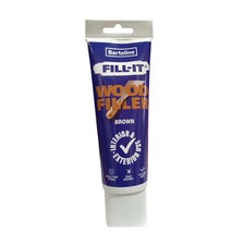Bartoline Wood Filler 330g Brown/white Ready Mixed Wood Repair DIY Tube