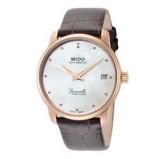 Mido Women's Baroncelli III 33mm Automatic Watch M0272073610600