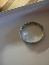 Believe In Yourself Bracelet Silver Tone Cuff...