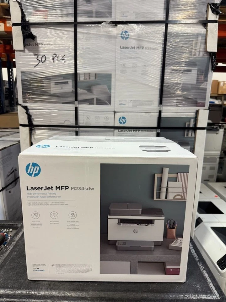 HP 6GX01F Laserjet Pro M234SDW MFP - NEW SEALED ****FREE SHIPPING!**** - Image 3 of 4