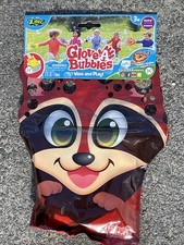 Zing Glove-A-Bubbles Wave and Play Raccoon NEW