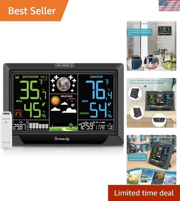WeatherStation Indoor Outdoor Thermometer Wireless