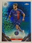 Marco Asensio - PSG Topps Chrome Blue Shimmer UCC Champions Trading Card