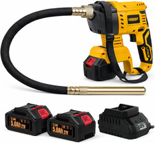 Vibratore Elettrico per Calcestruzzo, 700W Vibratore per Calcestruzzo Senza Fili Compatibile con