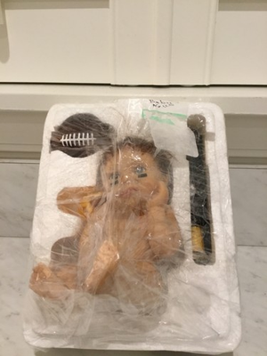 #ad #ad Pittsburgh Steelers bradford exchange baby figurine NIB Is It Sunday Yet? $31.75