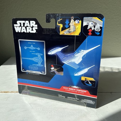 Star Wars Micro Galaxy Squadron Anakin Naboo N-1 Star fighter Target Exclusive - Picture 4 of 5