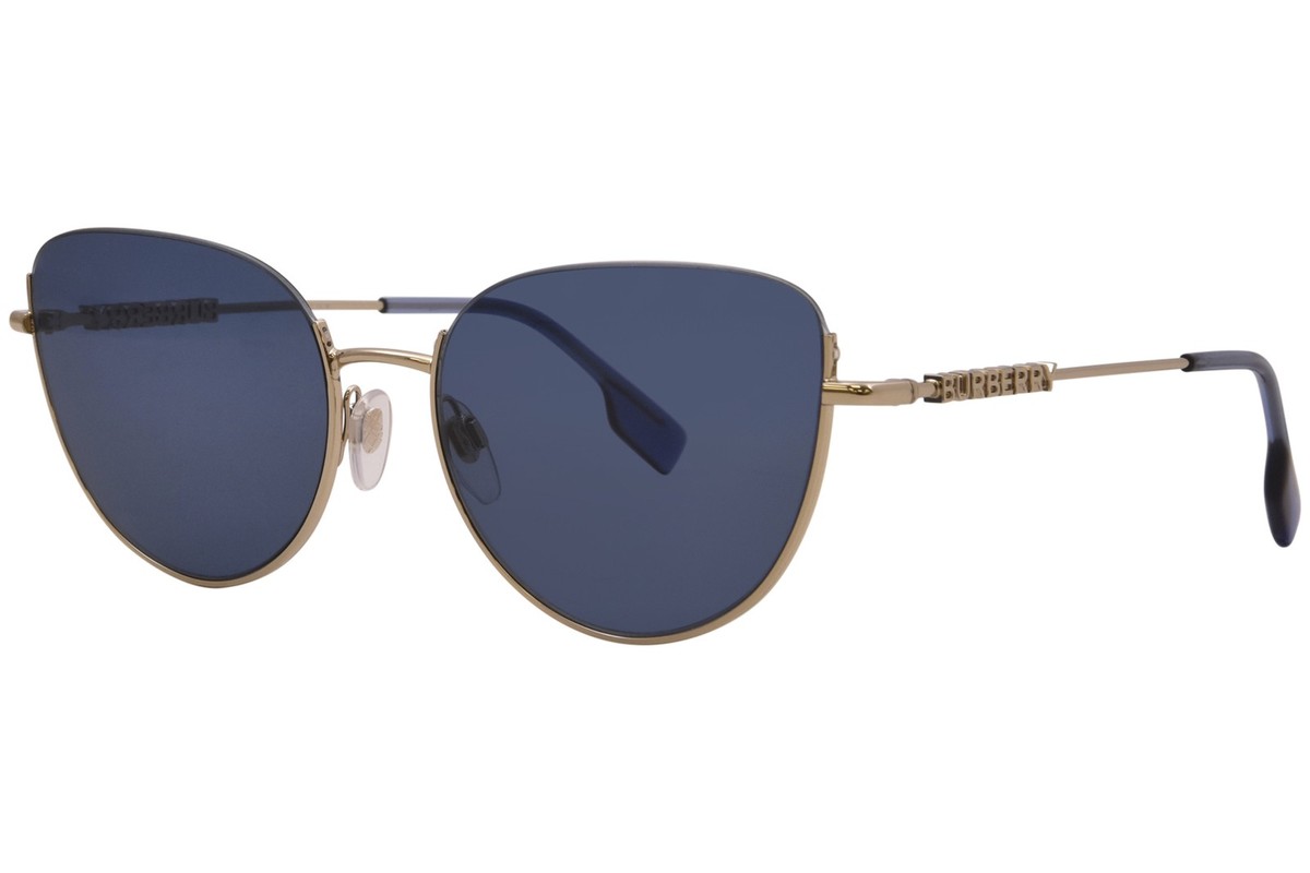 Burberry Harper BE3144 110980 Sunglasses Women's Light Gold/Blue