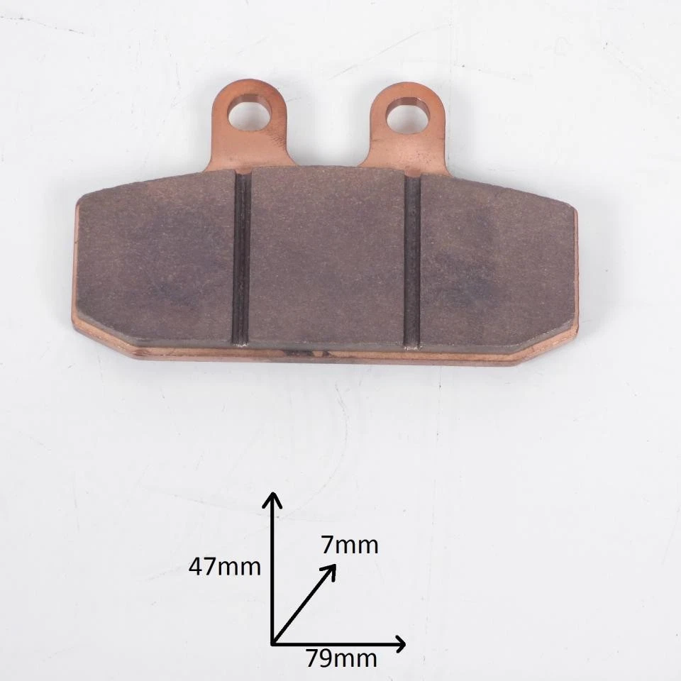 Plaquette de frein OEM pour Moto Gilera 125 XR1 13108R Neuf - Photo 2/2