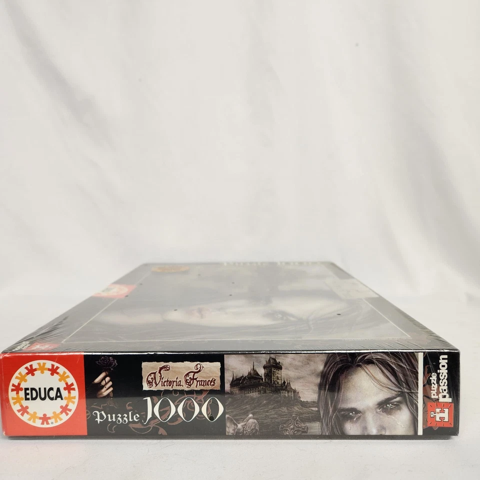 Sealed Educa Puzzle Victoria Frances "Tears on Ice" 14477 1000 pc Gothic Rare - Image 3 of 4
