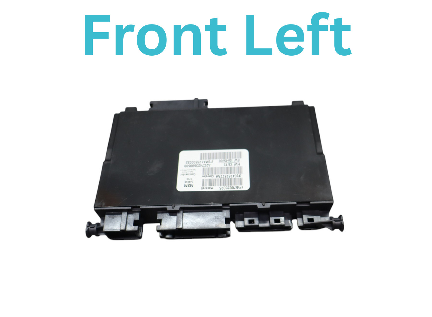 Maserati Ghibli 2014-2020 FRONT+LEFT Seat control module