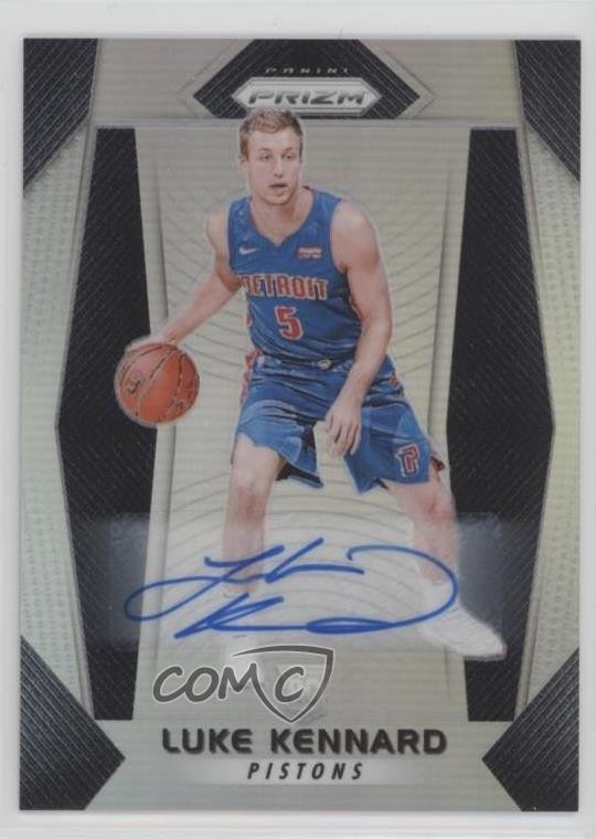2017-18 Panini Prizm Silver Prizm Auto Luke Kennard #171 Rookie Auto RC