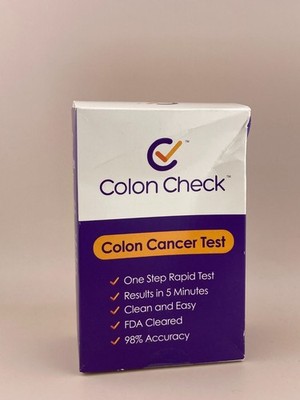 Colon All Source 1-Step Rapid Test 5 MINUTE Colon Cancer Check 98% Accuracy
