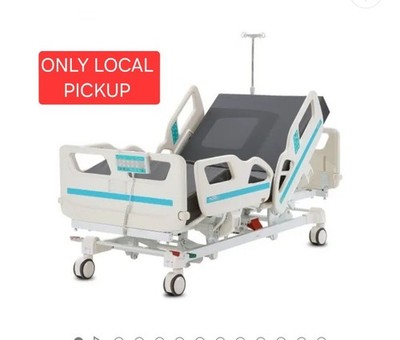 Premium 5 Function Full Electric Hospital Bed ICU Medical Bed 550LBS Loads