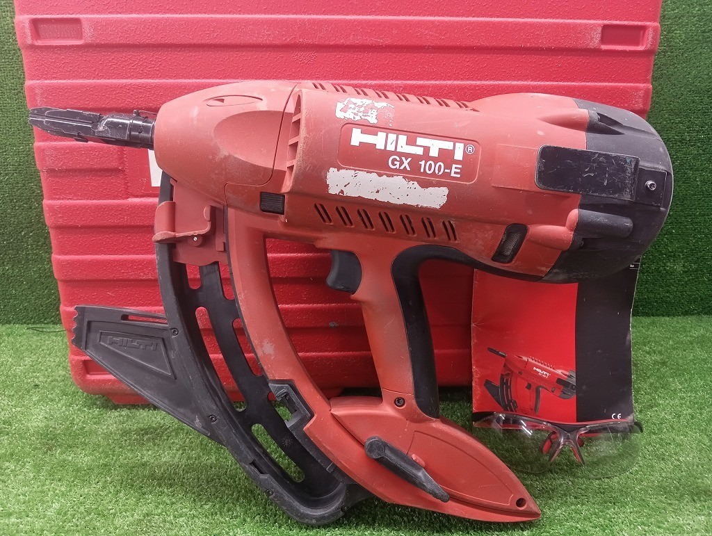 Hilti GX-100-E Automatic Gas Actuated Nail Gun Fastening Tool w