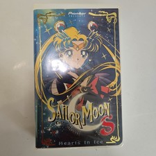 Pioneer Sailor Moon S the Movie Hearts in Ice VHS Dubbed English Animation NTSC