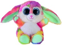 Kuscheltier Hase Bunt Mit Glitzeraugen Bauer 15Cm HäSchen PlüSchtier Hasi Süß ♥