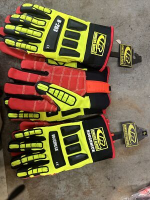 RINGERS GLOVES 263-11 Mechanics Gloves,Impact Protection,XL,3pr
