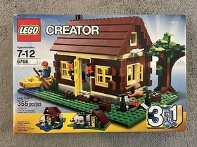 LEGO Creator: Log Cabin (5766) 100% Complete, Excellent Condition