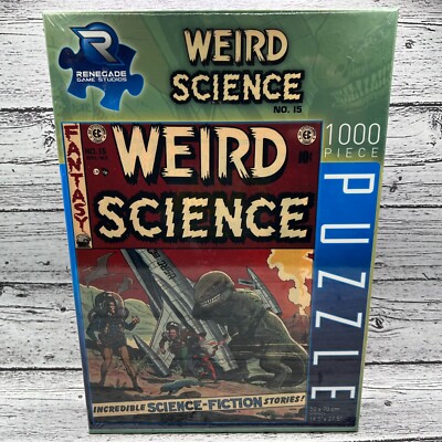 Weird Science #15 Jigsaw Puzzle 1000pcs Renegade Games 27.5'' x 19.5'' Wally Wood