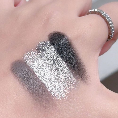 15-color black eyeshadow palette Eye Shadow Make Up Shimmer L3H2 R6I7 B4W5 D7K4 - Picture 16 of 17