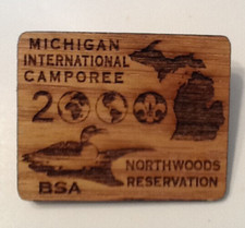 NC SLIDE / MICH. INTERNATIONAL CAMP o REE / Northwoods Boy Scout BSA / A121/11-1