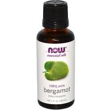 Bergamot 100 Pure , 1 oz - NOW Foods Essential Oils