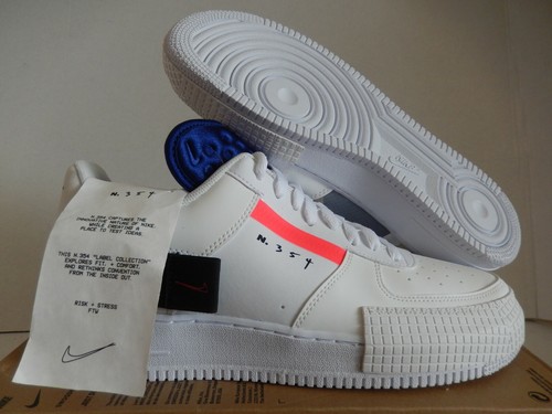 NIKE AF1-TYPE AIR FORCE 1 TYPE LOW SUMMIT WHITE-RED ORBIT SZ 15  [CI0054-100] | eBay