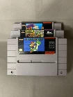 Mario is Missing (Super Nintendo, 1993) Super Mario World Mario Paint SNES Lot