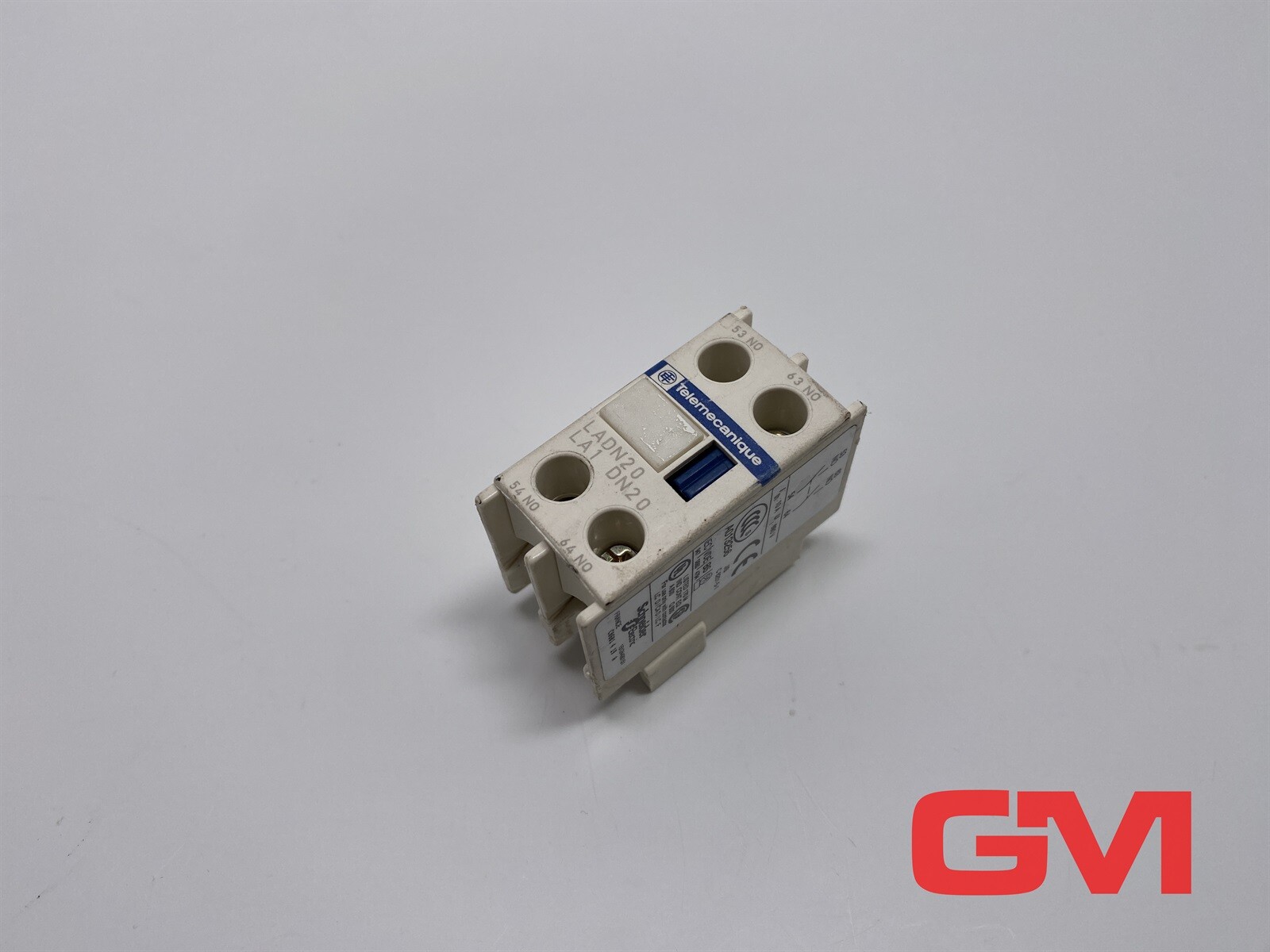 Telemecanique Auxiliary Contact Block LADN20 LA1 DN20 2NO