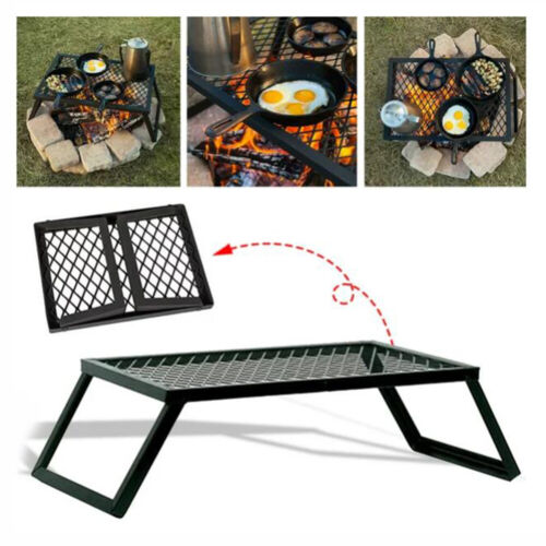 Portable Foldable Barbecue BBQ Grill Charcoal Stove Outdoor Camping Cooker USA