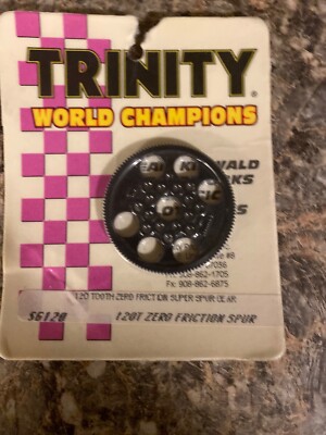 Trinity- 120T Zero friction Spur Gear S6120 | eBay